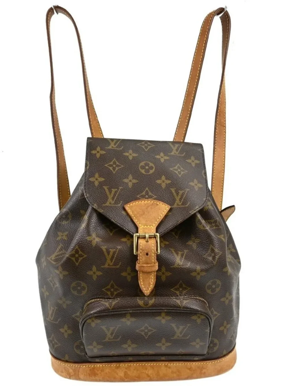 LOUIS VUITTON MONTSOURIS MM BACKPACK BAG MONOGRAM M51136 SP0025 YQ07179 - Picture 1 of 16